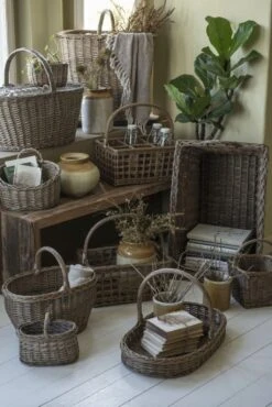 Wandkorb Oval -Pflanzensamen Rabatt ib laursen wandkorb oval 1682178 de