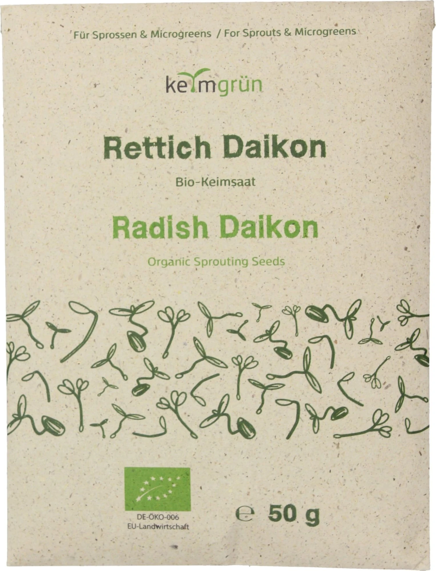 Bio-Keimsaat Rettich, 50 G 4 Bio-Keimsaat Rettich, 50 G – Bild 2