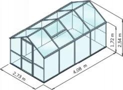 Gewächshaus "Novum" Typ IV -Pflanzensamen Rabatt kgt gewaechshaus novum typ iv 1682336 de