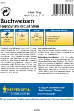 Buchweizen, 50 G -Pflanzensamen Rabatt kiepenkerl buchweizen 1665280 de