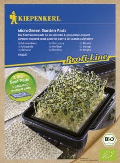 MicroGreen Garden Bio-Senf Nachfüllpads, 3 Stück -Pflanzensamen Rabatt kiepenkerl microgreen garden bio senf nachfuellpads 3 st 1656937 de