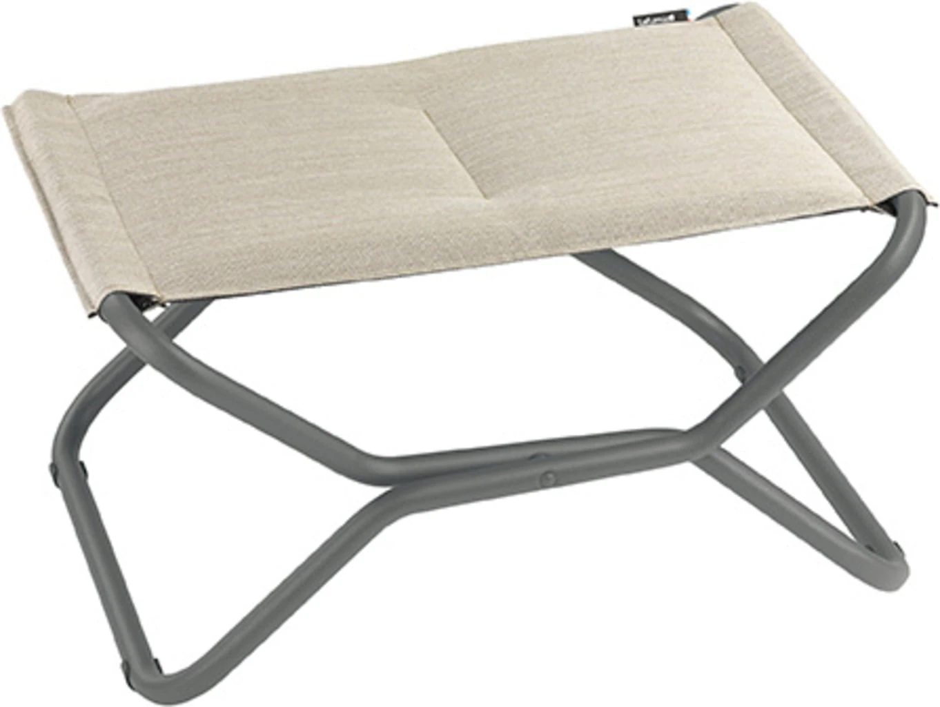 Lafuma BAYANNE Hocker, Titane, Latte 4 Lafuma BAYANNE Hocker, Titane, Latte – Bild 2