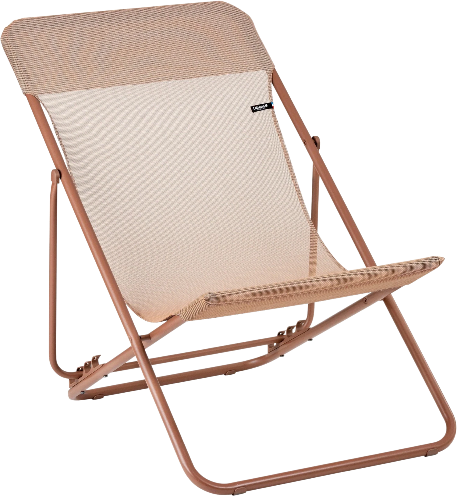 Lafuma MAXI TRANSAT Liegestuhl "Color Block", Canyon 6 Lafuma MAXI TRANSAT Liegestuhl "Color Block", Canyon – Bild 4