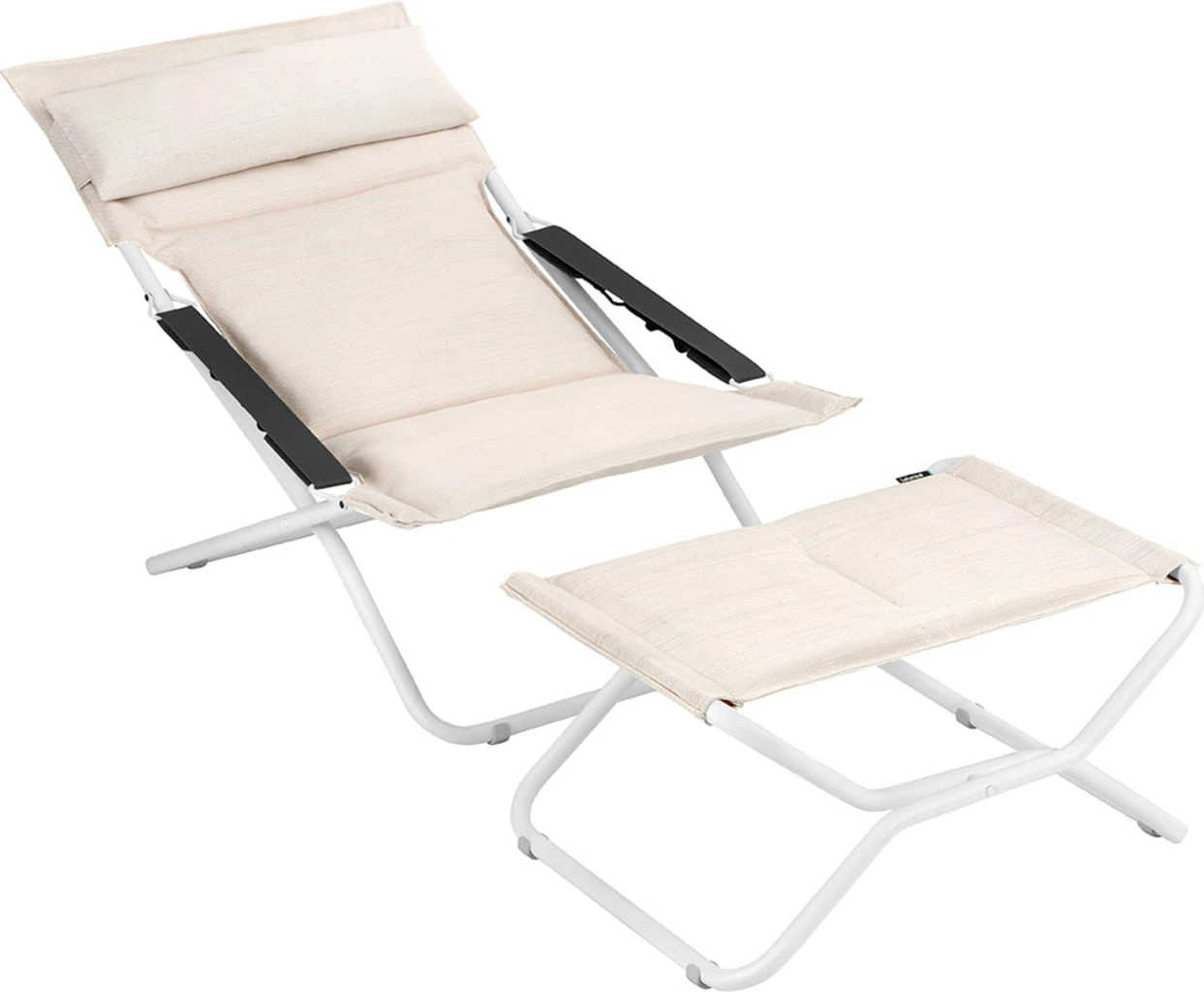 Lafuma Liegestuhl BAYANNE, Kaolin, Argile (beige) 3 Lafuma Liegestuhl BAYANNE, Kaolin, Argile (beige)