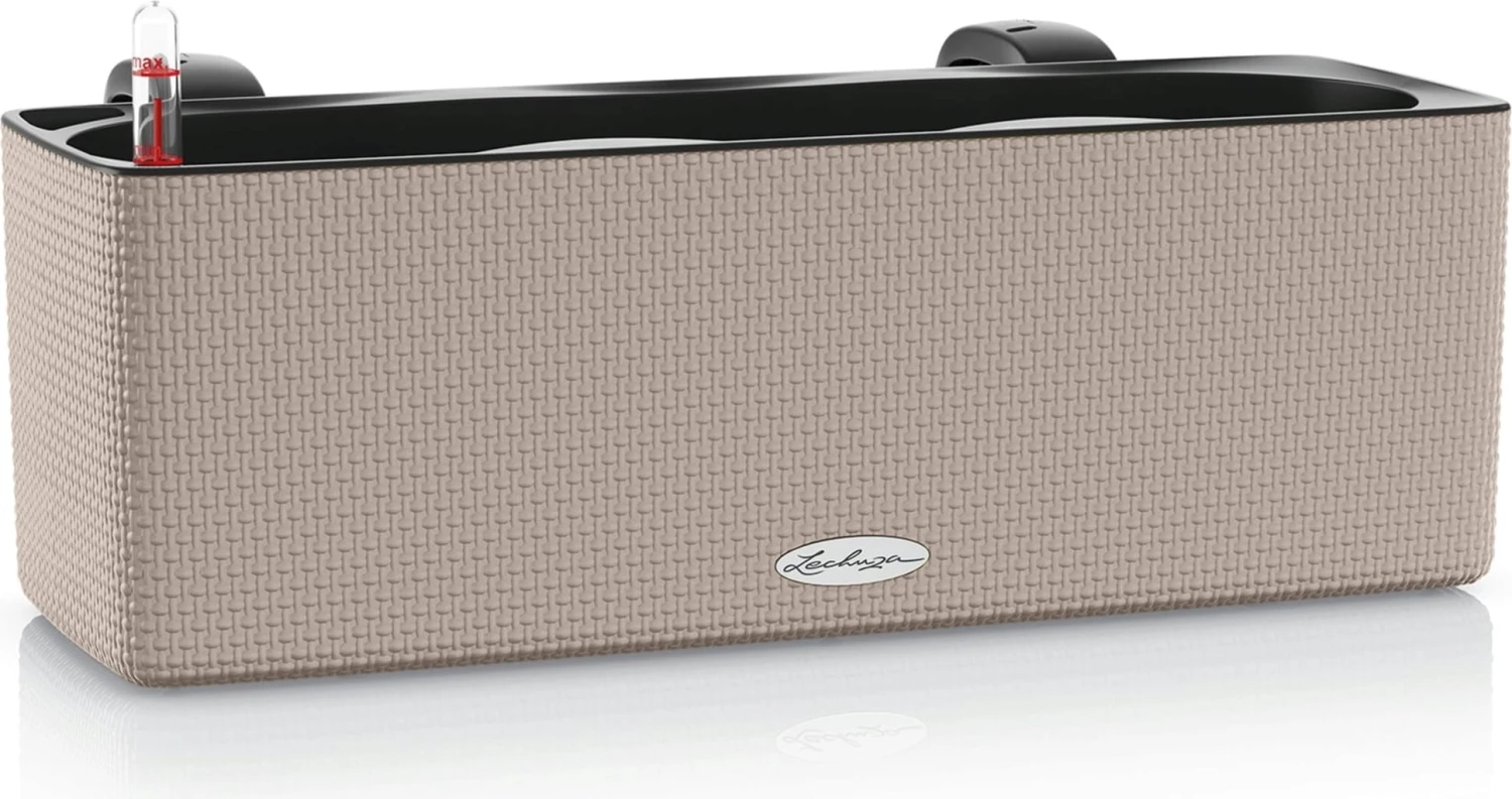 LECHUZA CUBE Color Triple Komplett-Set, Sandbraun 10 LECHUZA CUBE Color Triple Komplett-Set, Sandbraun – Bild 8