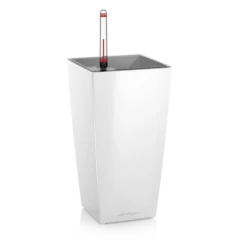 LECHUZA Tischgefäß MAXI CUBI, Weiß Hochglanz 17 LECHUZA Tischgefäß MAXI CUBI, Weiß Hochglanz -Pflanzensamen Rabatt lechuza maxi cubi tischgefaess weiss hochglanz 1163630 de