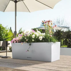 LECHUZA Pflanzgefäß BALCONERA Steel, 50 Cm 15 LECHUZA Pflanzgefäß BALCONERA Steel, 50 Cm -Pflanzensamen Rabatt lechuza pflanzgefaess balconera steel 50 cm 1617323 de