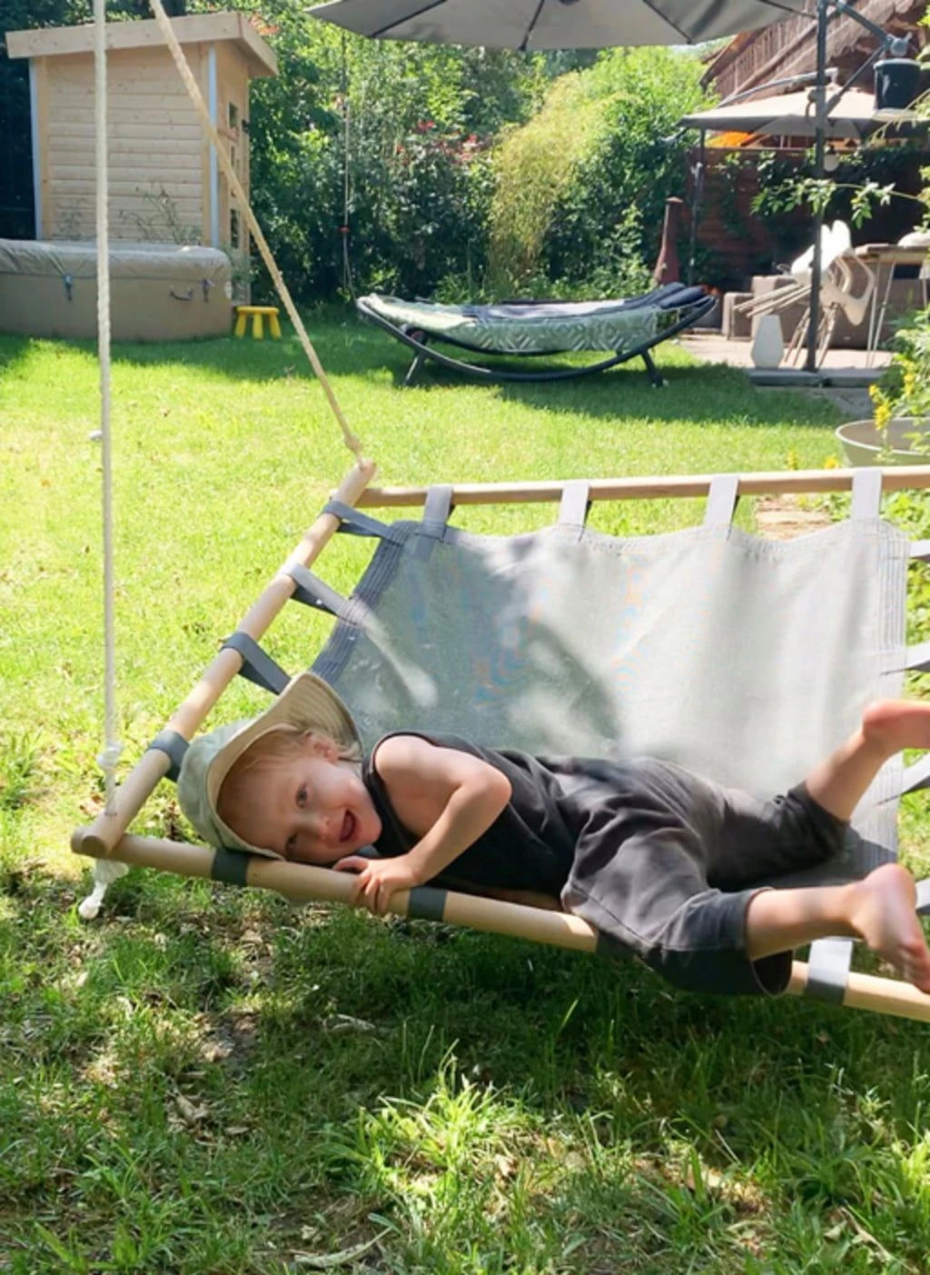 Legler Nestschaukel Holzrahmen 3 Legler Nestschaukel Holzrahmen