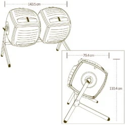Lifetime Kompost Zwilling 380 L 21 Lifetime Kompost Zwilling 380 L -Pflanzensamen Rabatt lifetime kompost zwilling 380 l 1444250 de