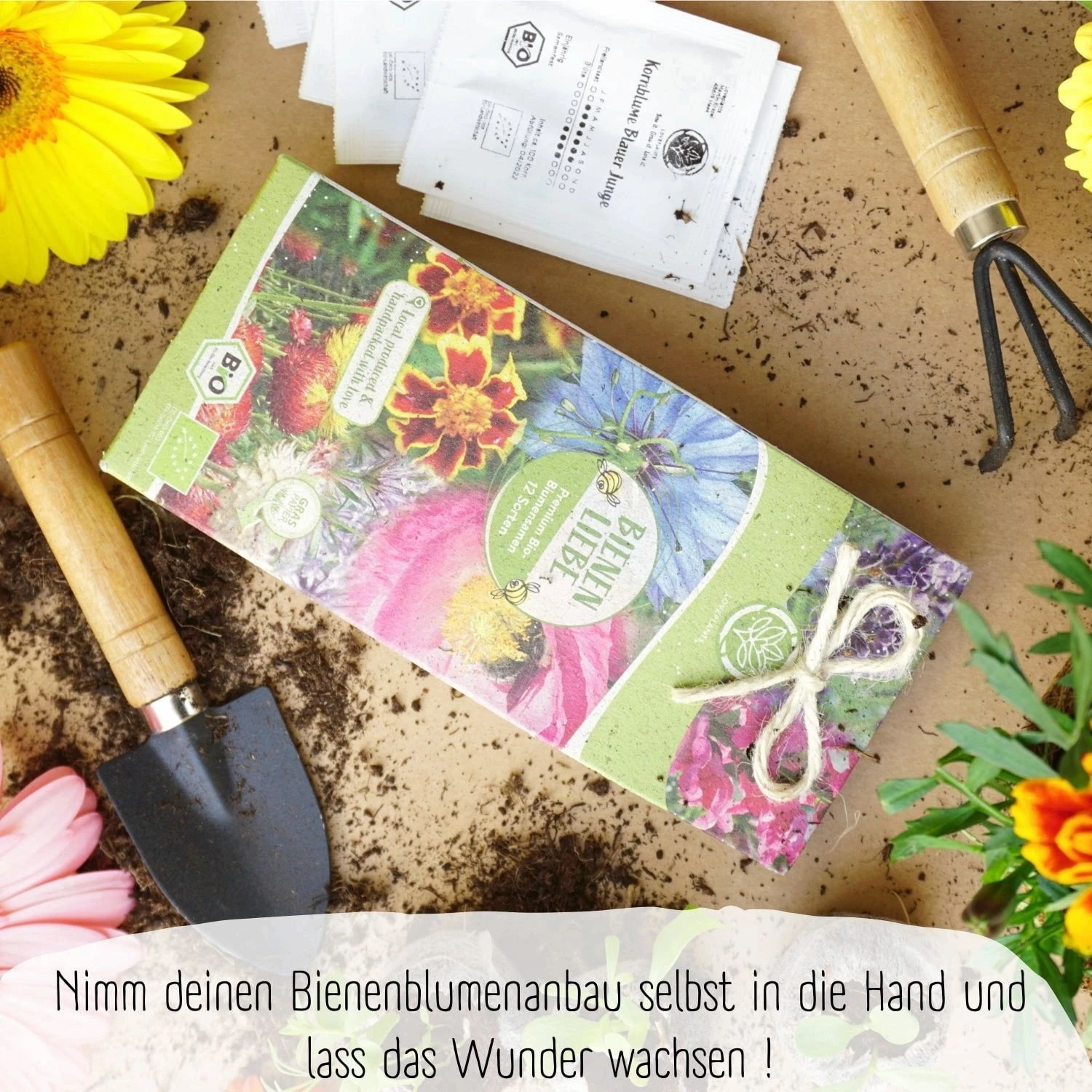 Bio Bienen Blumensamen Set 3 Bio Bienen Blumensamen Set