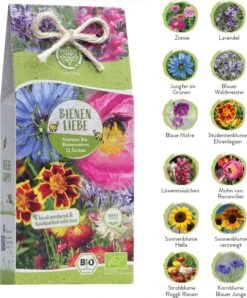 Bio Bienen Blumensamen Set 12 Bio Bienen Blumensamen Set -Pflanzensamen Rabatt loveplants bio bienen blumensamen set 1550336 de