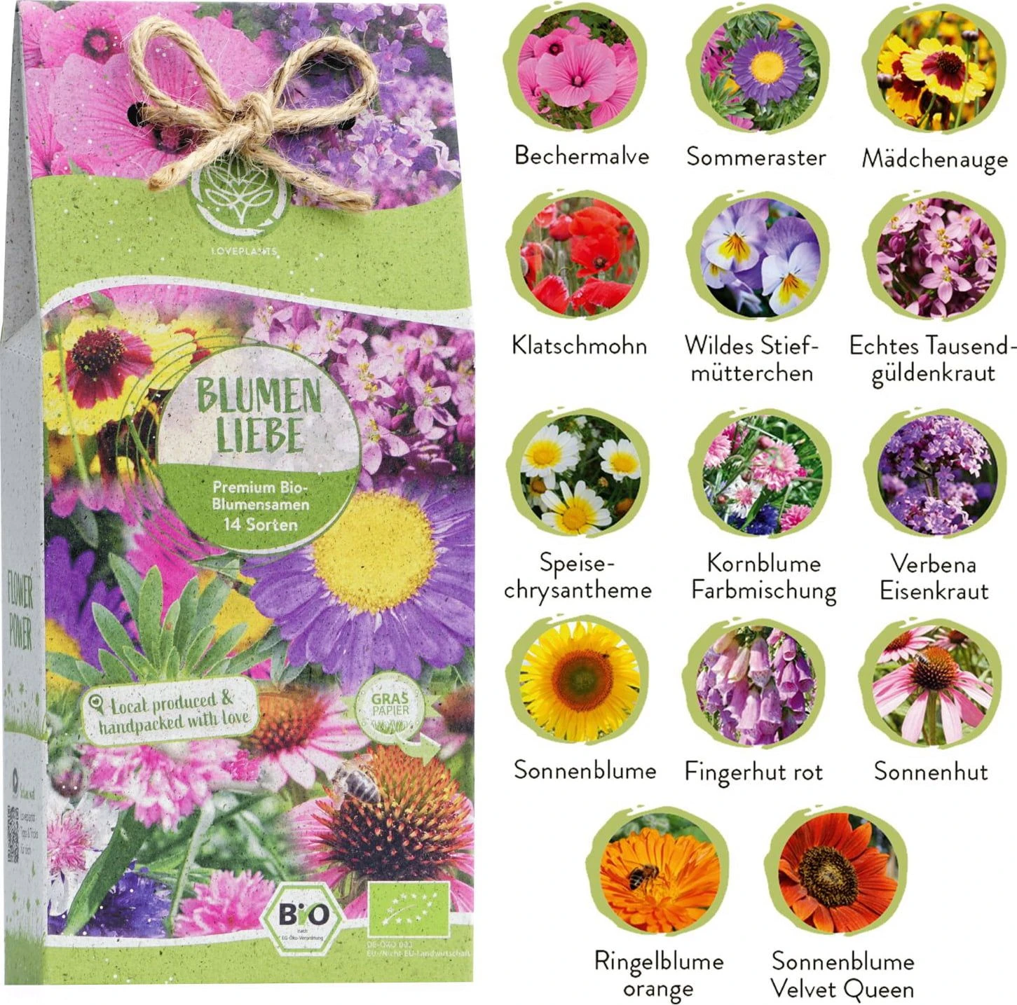 Bio Blumensamen Set 7 Bio Blumensamen Set – Bild 5