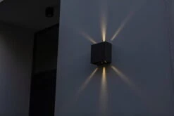 LED-Außenwandleuchte "Gemini Beams" - 4000K -Pflanzensamen Rabatt lutec lampen led aussenwandleuchte gemini beams 4000k 1 st 1675457 de