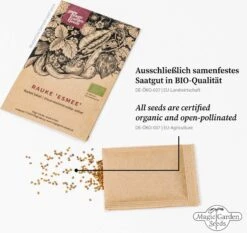 Bio Stauden & Sommerblumen - Samenset -Pflanzensamen Rabatt magic garden seeds bio stauden sommerblumen samenset 1436945 de