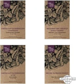 Robuste Melonen - Samenset -Pflanzensamen Rabatt magic garden seeds robuste melonen samenset 1680174 de