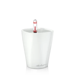 LECHUZA Tischgefäß MINI DELTINI, Weiß -Pflanzensamen Rabatt mini deltini tischgefaess 673270 de