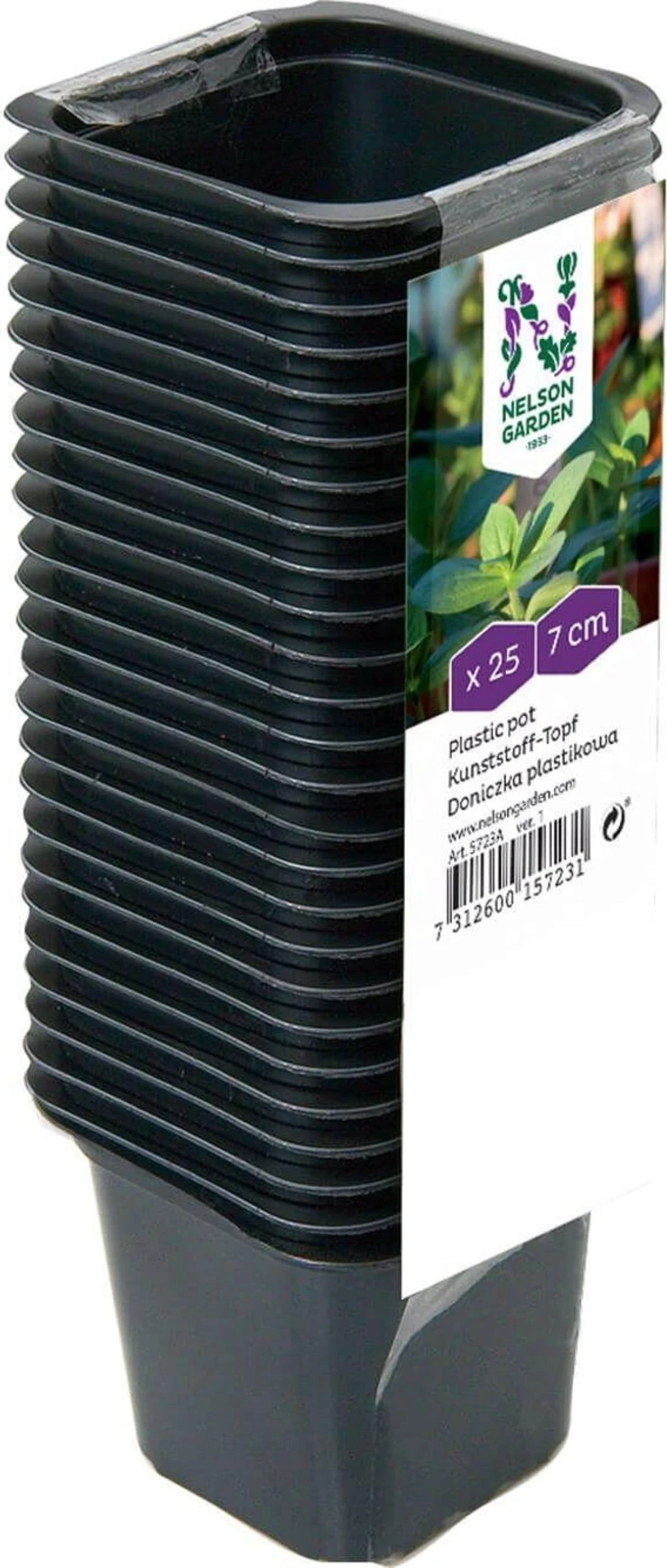 Anzuchttopf Kunststoff 7 Cm, 25 Stück 3 Anzuchttopf Kunststoff 7 Cm, 25 Stück