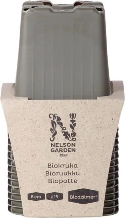 Bio Anzucht-Töpfe Quadratisch 8 Cm