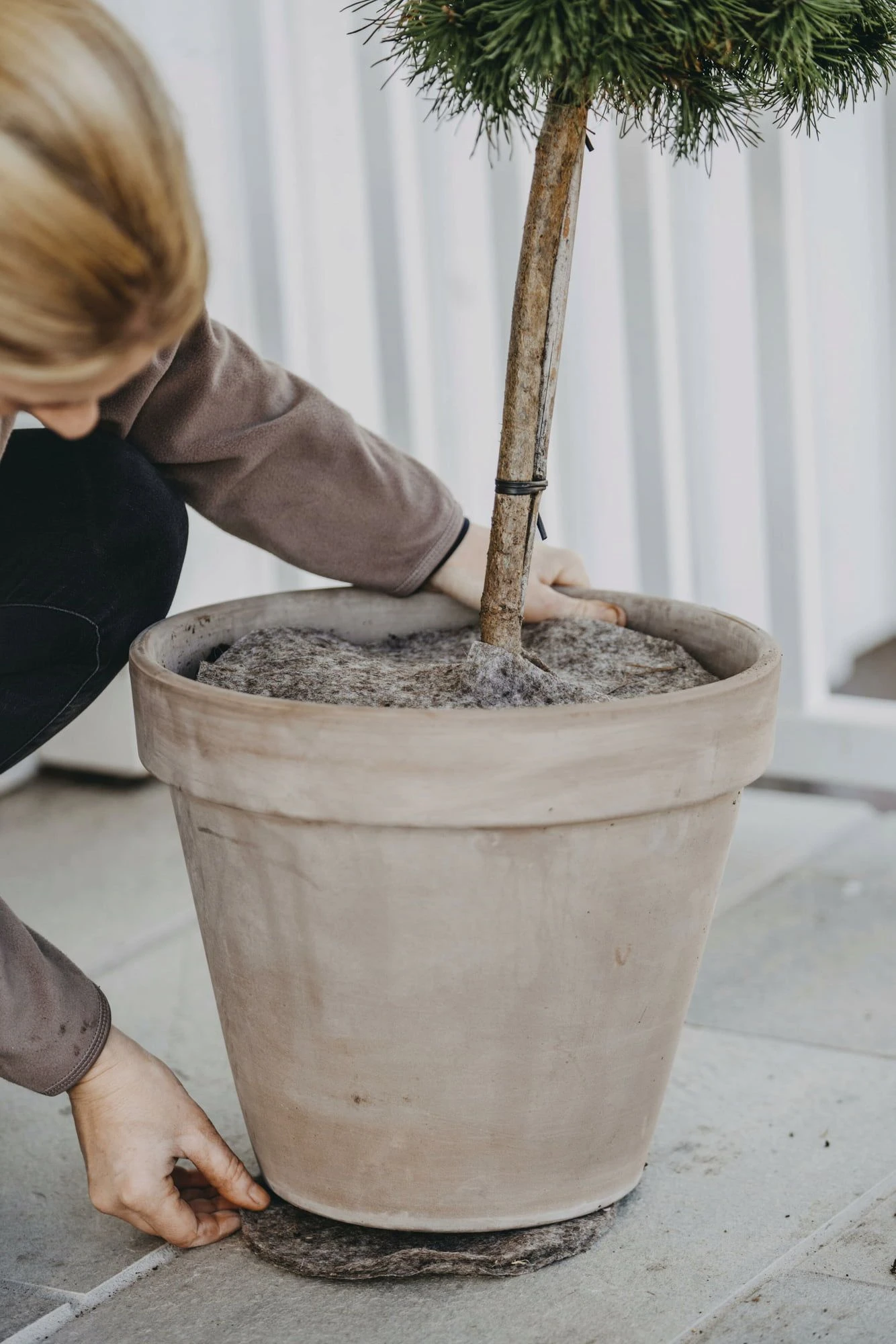 Schutzmatte Aus Wolle, Ø21 Cm (2 Stück) 3 Schutzmatte Aus Wolle, Ø21 Cm (2 Stück)