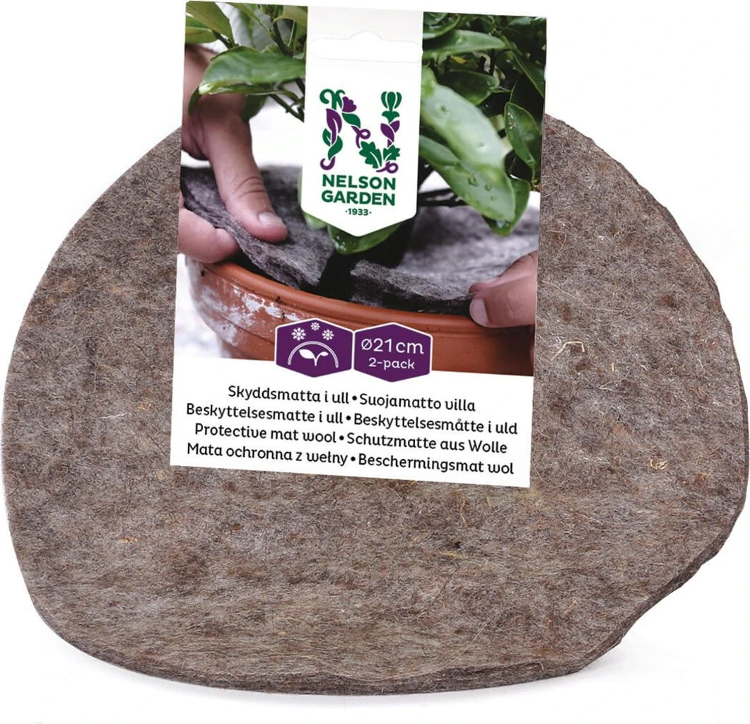 Schutzmatte Aus Wolle, Ø21 Cm (2 Stück) 6 Schutzmatte Aus Wolle, Ø21 Cm (2 Stück) – Bild 4