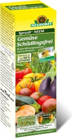 Spruzit NEEM GemüseSchädlingsfrei, 75 Ml - Reg. Nr. 2699-914 -Pflanzensamen Rabatt neudorff spruzit neem gemueseschaedlingsfrei 75 ml 1673182 de