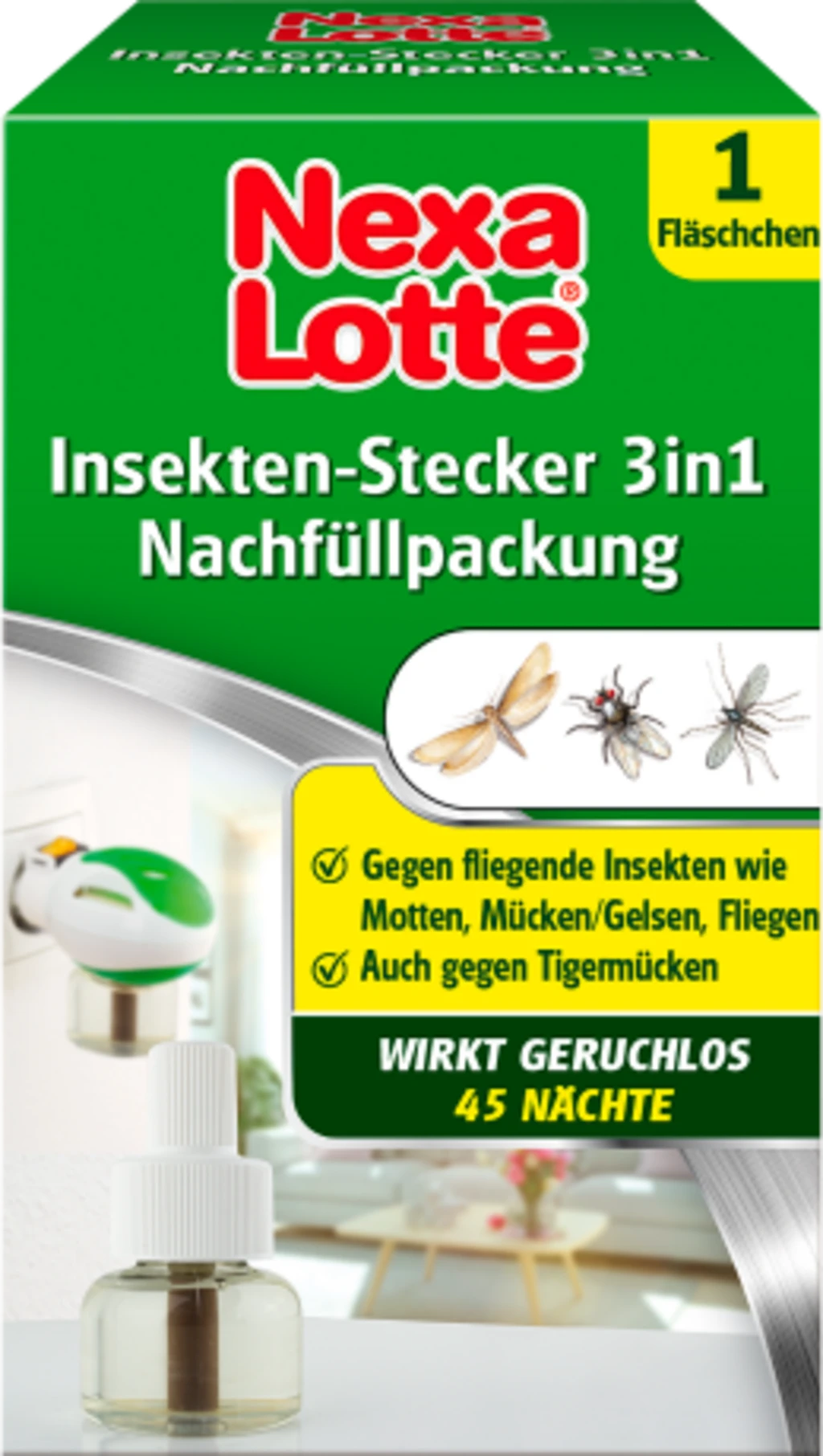 Insektenschutz 3 In 1 Nachfüllpackung, 35 Ml 3 Insektenschutz 3 In 1 Nachfüllpackung, 35 Ml
