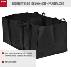 Pflanzensamen Rabatt -Pflanzensamen Rabatt noor hochbeet weide inkl pflanztasche 1 st 1678626 de
