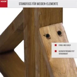 Standfuß Für Flechtzäune & Paravents