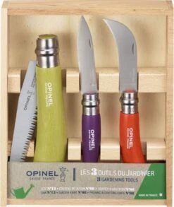 Opinel Gartenmesser Set3-teilig Klappbar