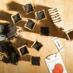 Abbaubare Anzuchttöpfe Eckig, 120 Stück -Pflanzensamen Rabatt own grown abbaubare anzuchttoepfe eckig 120 st 1679318 de