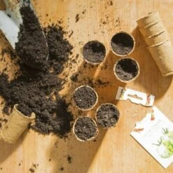 Abbaubare Anzuchttöpfe Rund, 60 Stück -Pflanzensamen Rabatt own grown abbaubare anzuchttoepfe rund 60 st 1679317 de