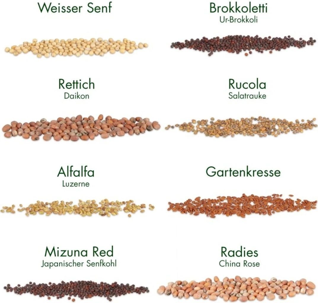 Bio Microgreens 8er Set 3 Bio Microgreens 8er Set