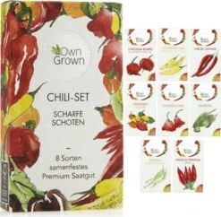 Chili-Samen 8er Saatgut-Set -Pflanzensamen Rabatt own grown chili samen 8er saatgut set 1 set 1679242 de