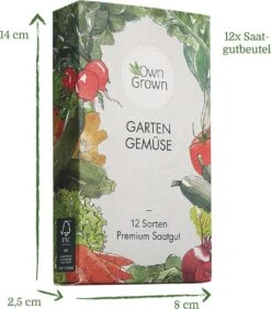 Garten-Gemüse 12er Saatgut-Set -Pflanzensamen Rabatt own grown garten gemuese 12er saatgut set 1 set 1679226 de