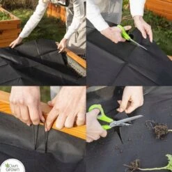 Gartenvlies, 10 M² -Pflanzensamen Rabatt own grown gartenvlies 10 m2 1684422 de