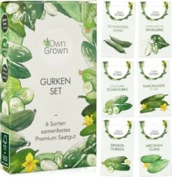 Gurken-Samen 6er Set -Pflanzensamen Rabatt own grown gurken samen 6er set 1 set 1679568 de