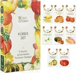 Kürbis-Samen 8er Set -Pflanzensamen Rabatt own grown kuerbis samen 8er set 1 set 1679561 de