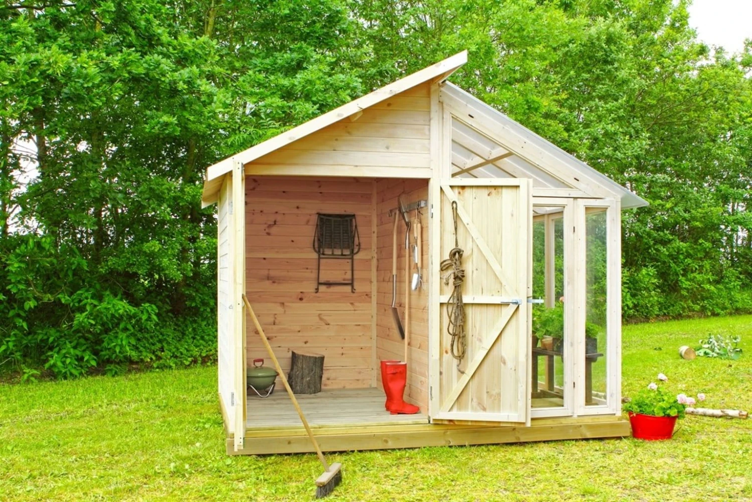 Plus Gewächshaus 6,6 M2 5 Plus Gewächshaus 6,6 M2 – Bild 3