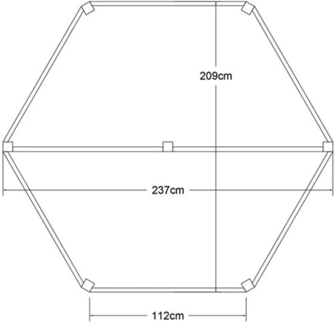 Plus Hühnerhaus Pavillion 6-eckig 8 Plus Hühnerhaus Pavillion 6-eckig – Bild 6