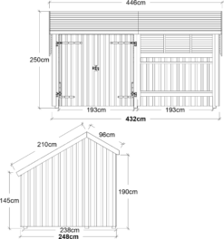 Plus MULTI Gartenhaus Mit Doppeltor -Pflanzensamen Rabatt plus multi gartenhaus mit doppeltor 1589539 de