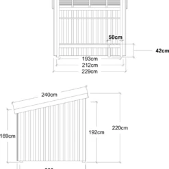 Plus Nordic Grillhütte - 5 M² - Type 1C -Pflanzensamen Rabatt plus nordic grillhuette 5 m2 type 1c 1681634 de