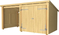 Plus Nordic Multi Gartenhaus 2 Module Mit Doppeltür 9,5 M² -Pflanzensamen Rabatt plus nordic multi gartenhaus 2 module mit doppeltuer 95 m2 1 set 1677809 de