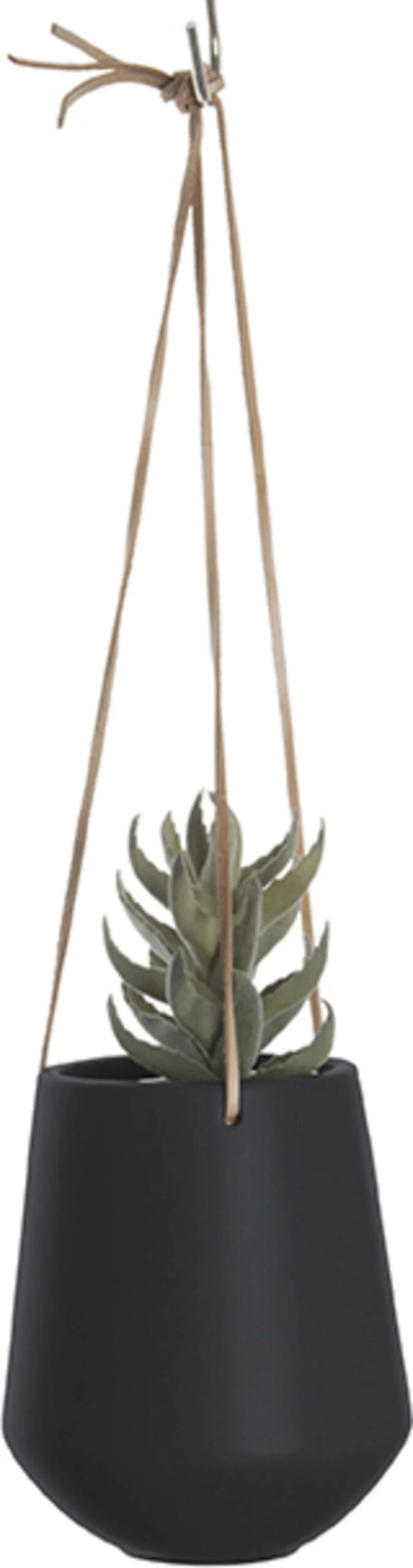 PRESENT TIME Hängetopf "Skittle" Medium, Matt Schwarz 3 PRESENT TIME Hängetopf "Skittle" Medium, Matt Schwarz