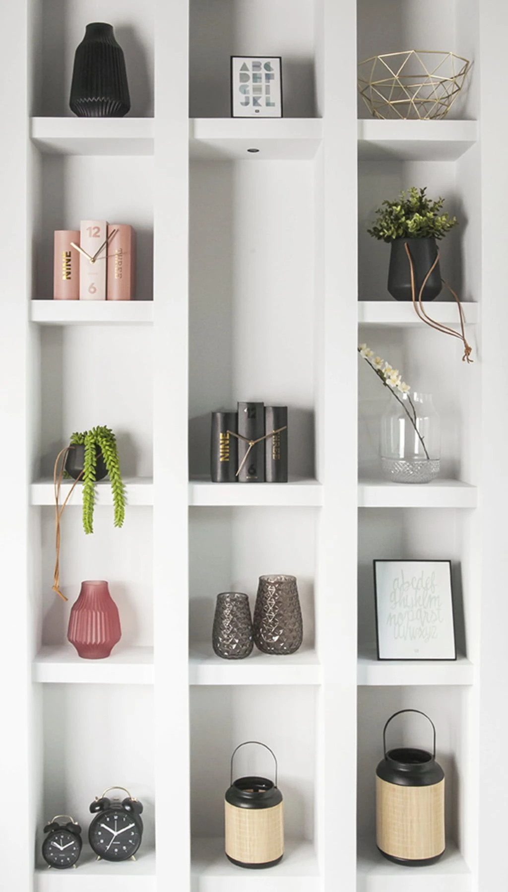 PRESENT TIME Hängetopf "Skittle" Medium, Matt Schwarz 4 PRESENT TIME Hängetopf "Skittle" Medium, Matt Schwarz – Bild 2