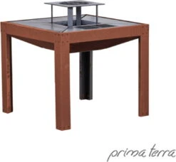 Feuerschale / Grilltisch "Calido", Höhe 90 Cm -Pflanzensamen Rabatt prima terra feuerschale grilltisch calido 1671820 de