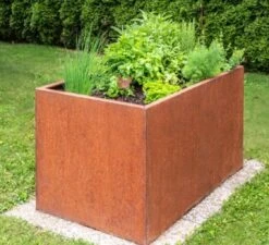 Hochbeet Edelrost "Optimus", 200 X 100 Cm -Pflanzensamen Rabatt prima terra hochbeet edelrost optimus 1668052 de