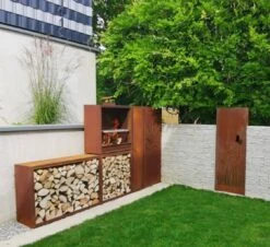 Kaminholzregal Edelrost, 158 X 118 Cm 11 Kaminholzregal Edelrost, 158 X 118 Cm -Pflanzensamen Rabatt prima terra kaminholzregal edelrost 1668140 de