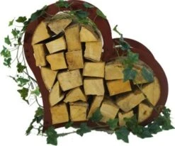 Kaminholzregal Herz - Edelrost -Pflanzensamen Rabatt prima terra kaminholzregal herz edelrost 1 st 1668141 de
