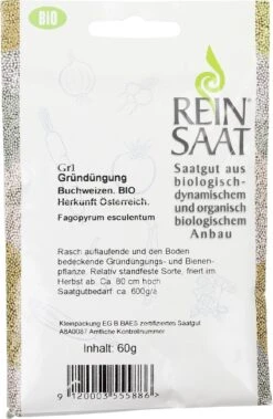 Gründüngung Buchweizen BIO 7 Gründüngung Buchweizen BIO -Pflanzensamen Rabatt reinsaat buchweizen bio 1 pkg 776673 de
