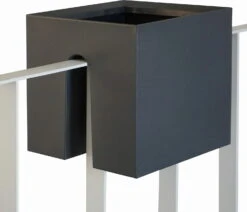 Pflanzbehälter "Steckling Cube", Graphit (anthrazit) -Pflanzensamen Rabatt rephorm pflanzbehaelter steckling cube graphit anthrazit 984433 de